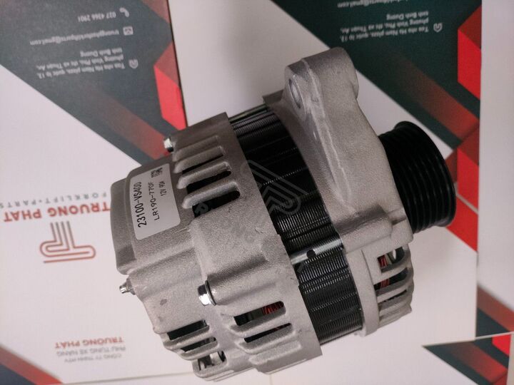 MÁY PHÁT ĐIỆN XE NÂNG NISSAN ZD30 FHD25/30T5 DINAMO NISSAN FORKLIFT FOR FHD20/30T5 12V 90A 23100-VS40D