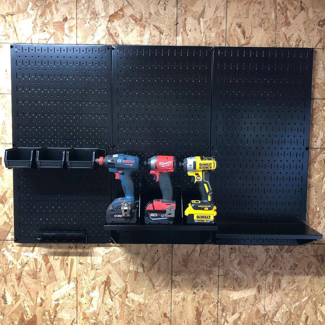 Bảng Treo Đồ Nghề Pegboard Cơ Khí SMLIFE S1 Black - Lưu Trữ Trưng Bày Dụng Cụ Sửa Chữa Thông Minh Dễ Tìm Kiếm