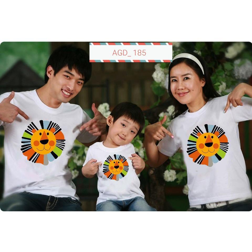 Áo thun in sư tử - MÃ AGD 185