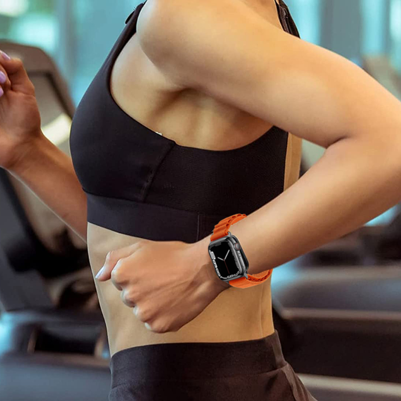 Dây đeo thay thế dành cho Apple Watch Ultra Series 8 49mm / 45mm / 44mm / 42mm chất liệu vải kết hợp với nylon hiệu WIWU Watchband Pro - hàng nhập khẩu