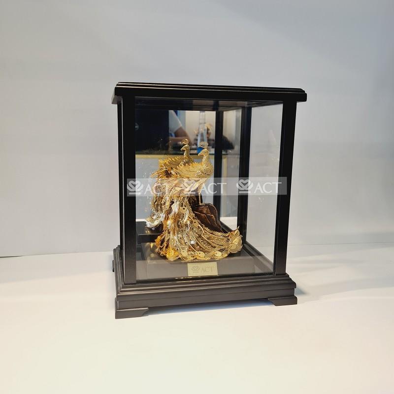 TƯỢNG CHIM PHƯỢNG HOÀNG DÁT VÀNG