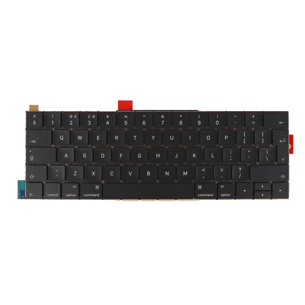 UK Layout - Laptop Backlit Keyboard for  Pro 15'' A1707 Black
