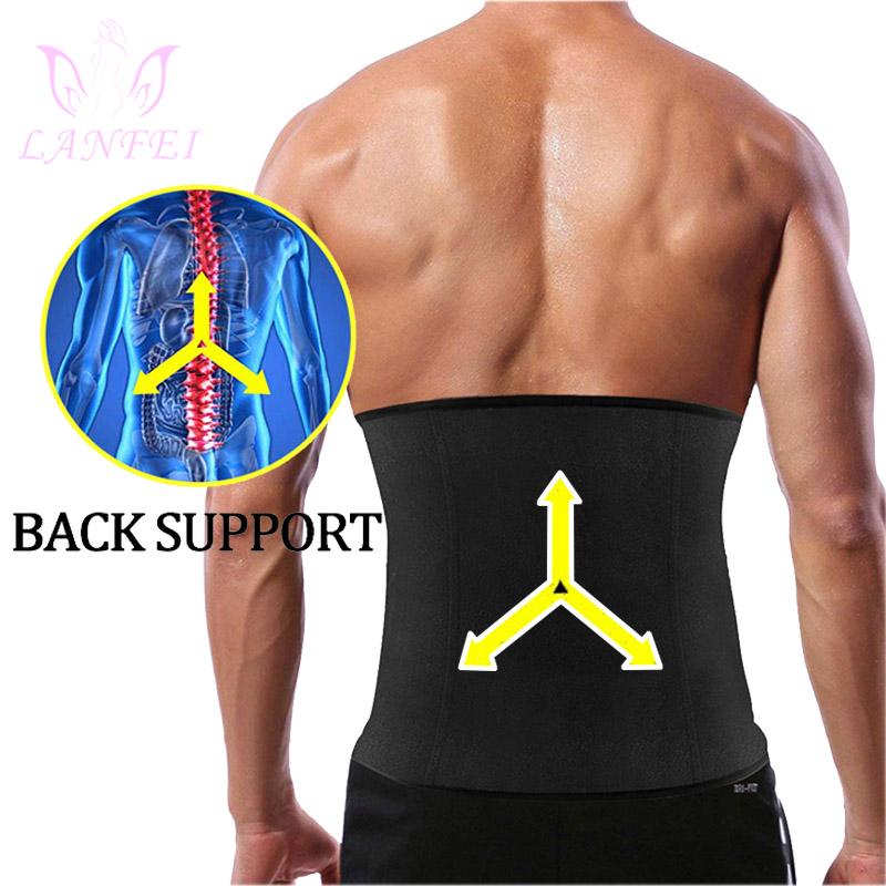 LANFEI Tập Toàn Thân Eo Tập Giảm Béo Định Nam Neoprene Sauan Mồ Hôi Giảm Cân Tập Gym Thể Hình Mô Hình Dây Đeo Chéo