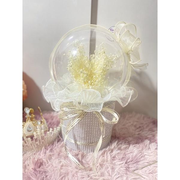 Hộp bóng trong suốt kèm babi khô
