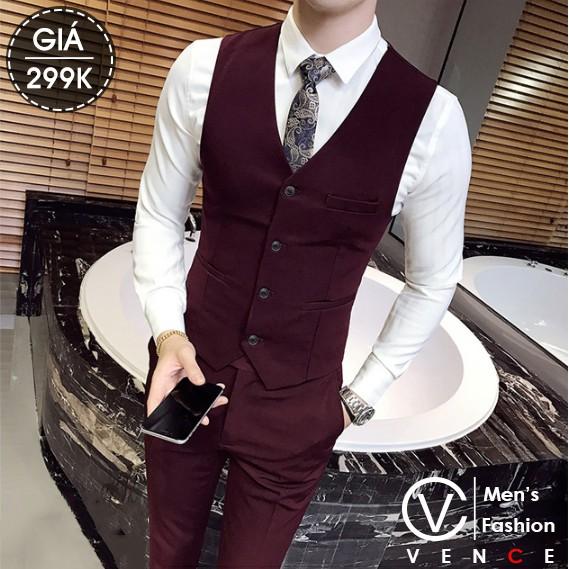Áo Gile cao cấp theo màu vest chất vải cao cấp form ôm đẹp.