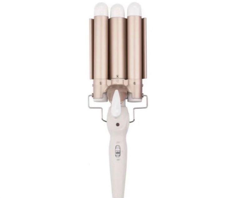Máy dập tóc xoăn sóng 3 trục dành cho makeup tạo kiểu tóc cá nhân chuyên nghiệp - Hity Beauty