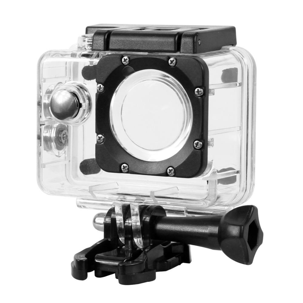 Trường hợp chống thấm nước dưới nước cho SJCAM SJ4000 WiFi Sportcam Outdoor Action Camera Camera Bảo vệ hộp phụ kiện Hộp phụ kiện
