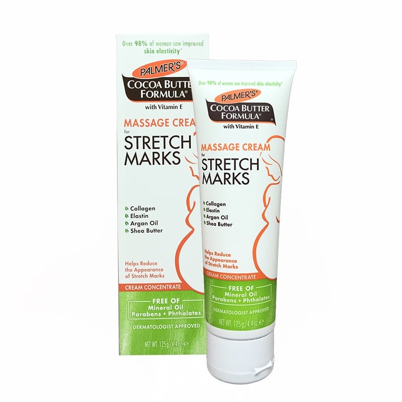 Kem ngăn ngừa &amp; giảm rạn da Cocoa Butter Formula Massage Cream For Stretch Marks - Palmer's (125ml)