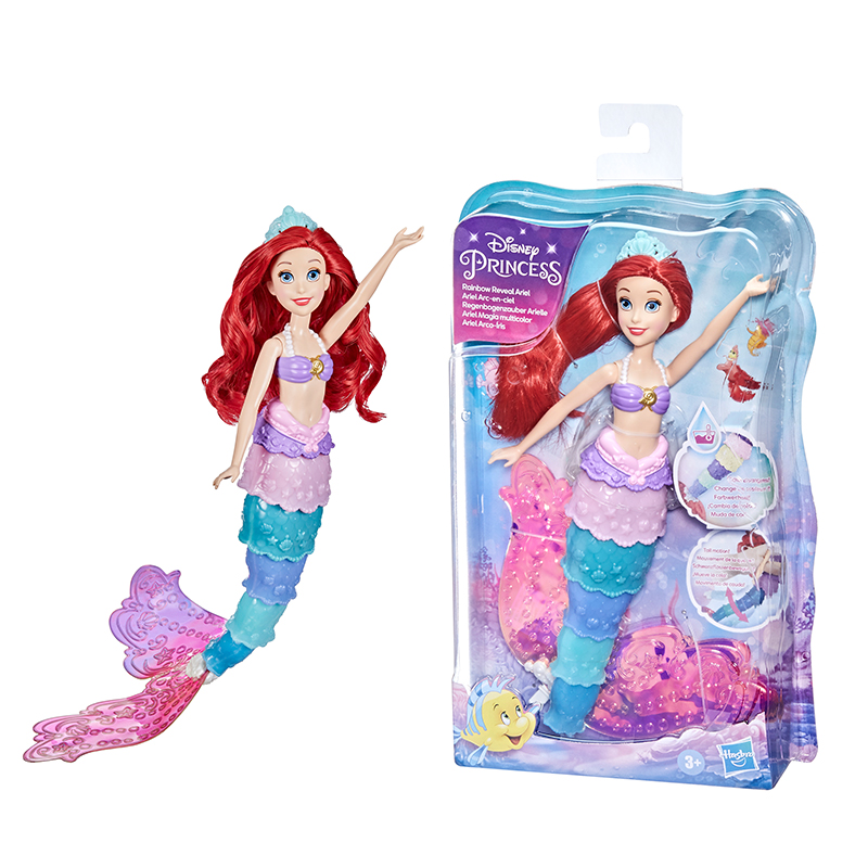 Đồ Chơi HASBRO DISNEY PRINCESS Dpr Rainbow Reveal Ariel F0399