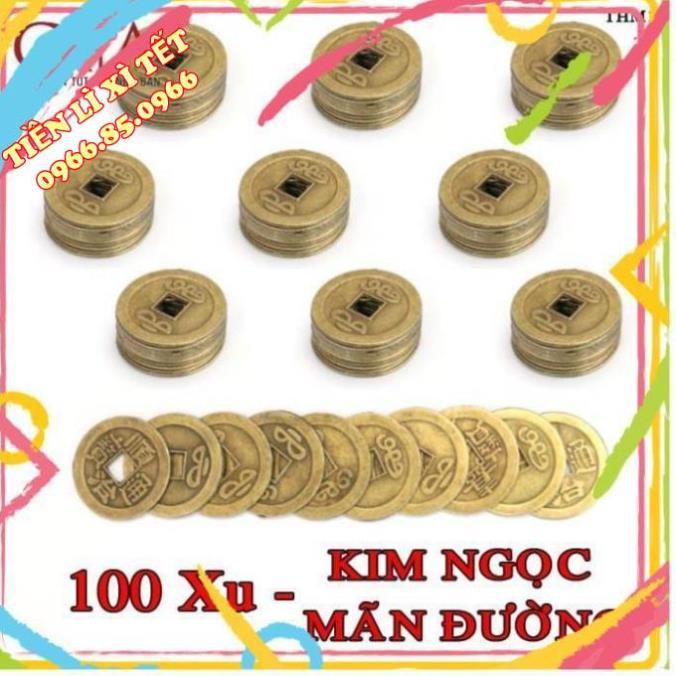 Đồng xu ngũ đế, đồng xu phong thuỷ bỏ bóp ví | Vật phẩm chiêu tài