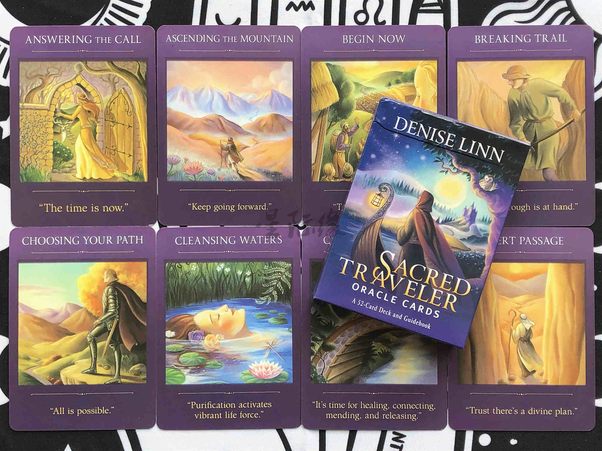 Bộ Tarot Sacred Traveler Oracle Bài Bói New
