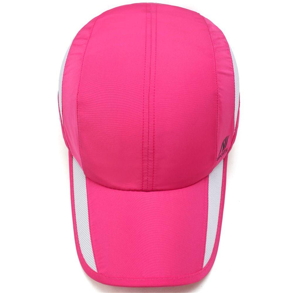 ☆YOLA☆ Women's Fashion Breathable Hat Running Mesh Sport Baseball Cap Waterproof Men Outdoor Quick-drying Sun Visor/Multicolor