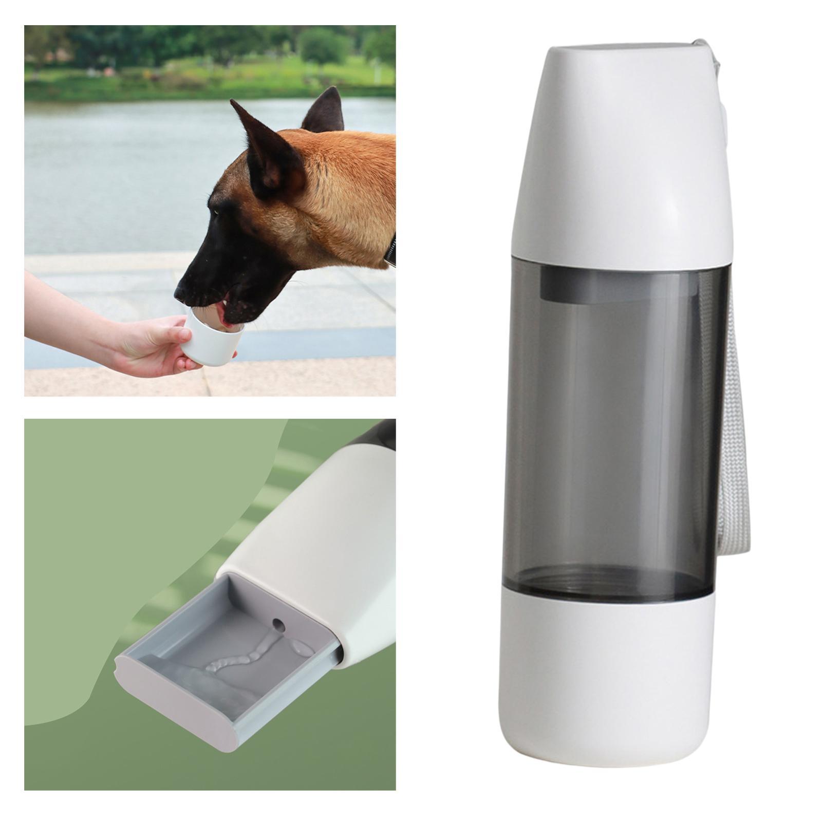 Pet Water Bottle Feeder Water Dispenser Dog Water Grain Cup for Hiking Cats