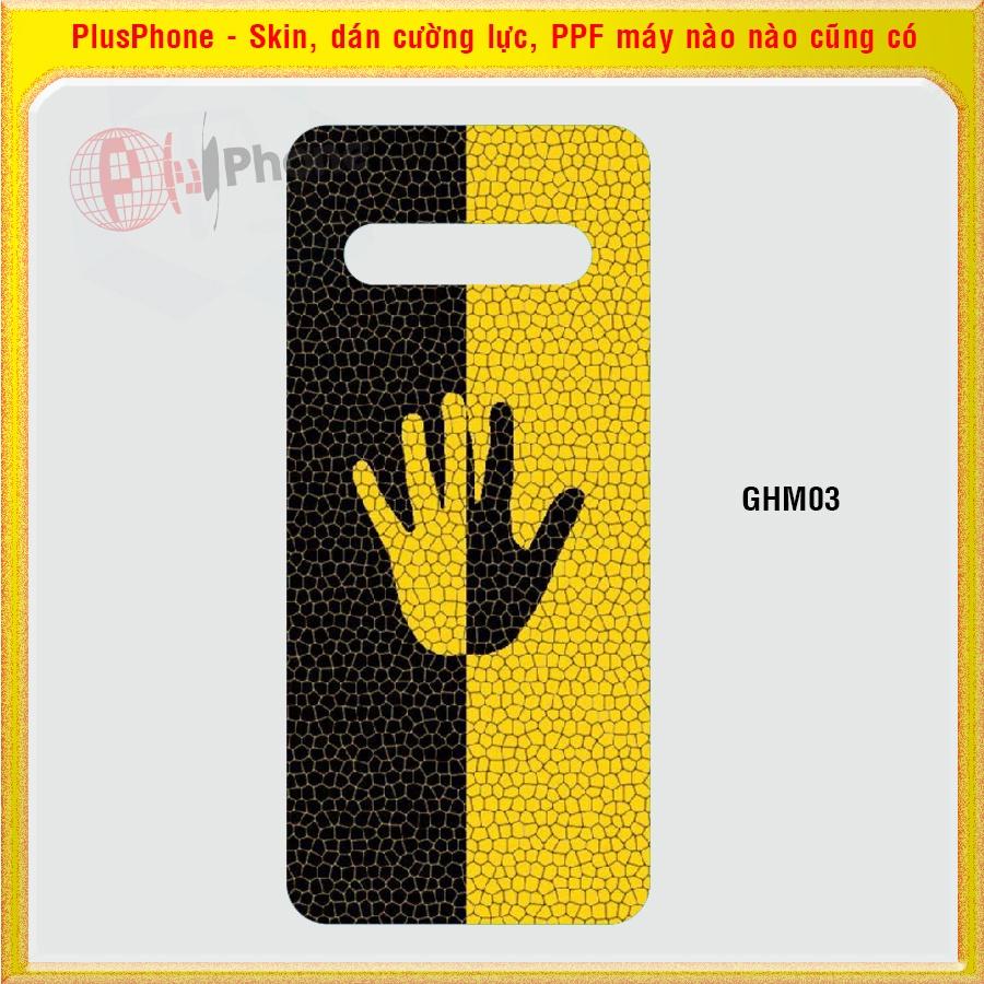Dán Skin cho điện thoại LG V40, V50, V50s, V60 thinQ in phối màu