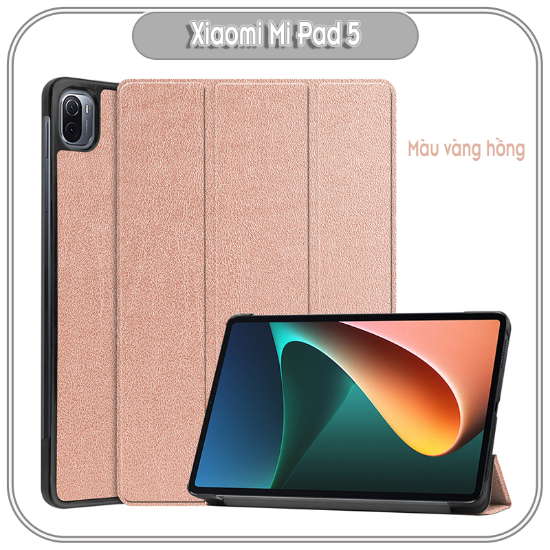 Bao da PU cho Xiaomi Mi Pad 5 viền dày Chống sốc