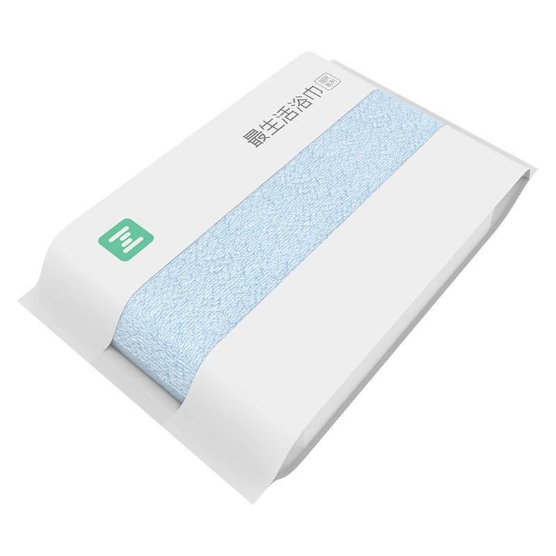 Khăn tắm màu xanh lá cây nhất của Xiaomi, Bộ đơn, Cotton, Trang chủ, Tắm, Khăn quấn mềm, Khuyến mãi