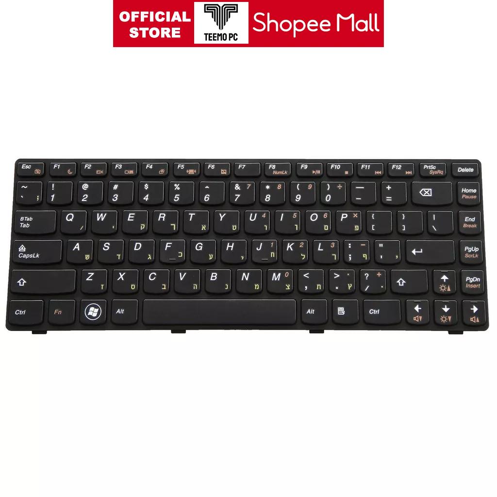 Bàn Phím Tương Thích Cho Laptop Lenovo Ideapad G405 - Hàng Nhập Khẩu New Seal TEEMO PC KEY451