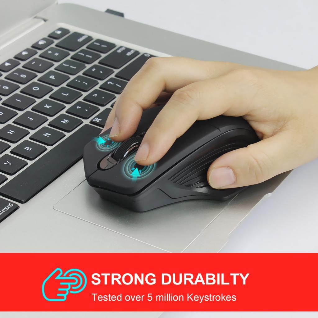 Laptop Wireless Mouse Silent 2400dpi 2.4G