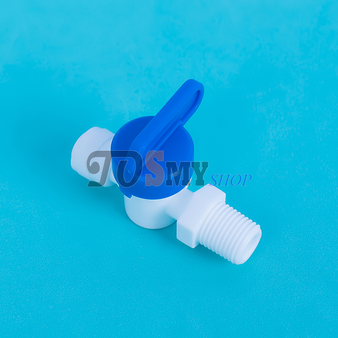 Van khóa ren ngoài 13 ra dây 10mm hoặc 6mm - linh kiện máy lọc nước, phun sương, lắp dàn tưới cây, bể thủy sinh, cá cảnh, bán cạn