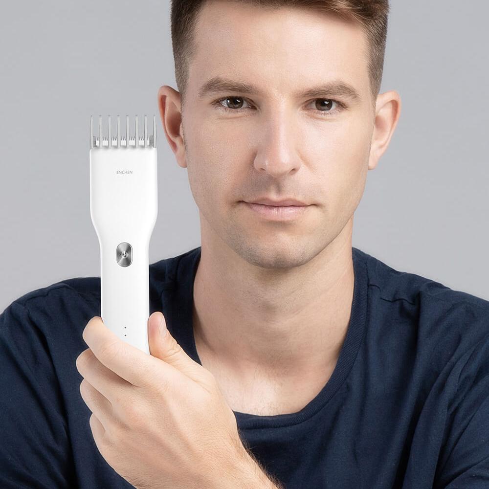 Tông đơ cắt tóc XIAOMI ENCHEN sạc USB với 2 chế độ cắt