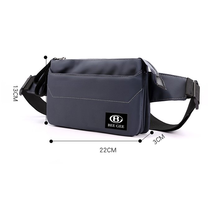Combo Balo nam nữ thời trang Hàn quốc Bee Gee 111 + túi bao tử nam đeo chéo nam nữ du lịch tiện ích unisex thời trang Bee Gee 130 siêu đẹp chống thấm nước