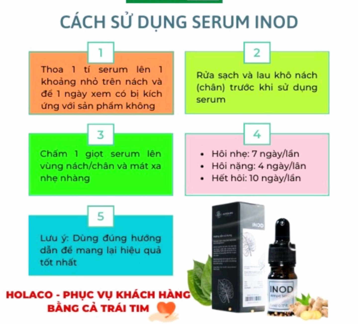 SERUM INOD KHỬ MÙI HÔI NÁCH HÔI CHÂN HIỆU QUẢ CAO HÀNG VIỆT NAM CHẤT LƯỢNG CAO LOẠI TỐT