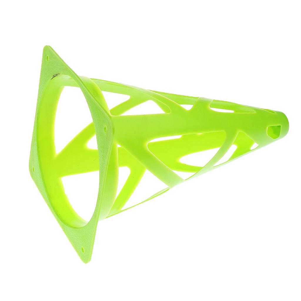5 Pieces 9'' PE Sport Training Traffic Cone For Soccer Football Basketball