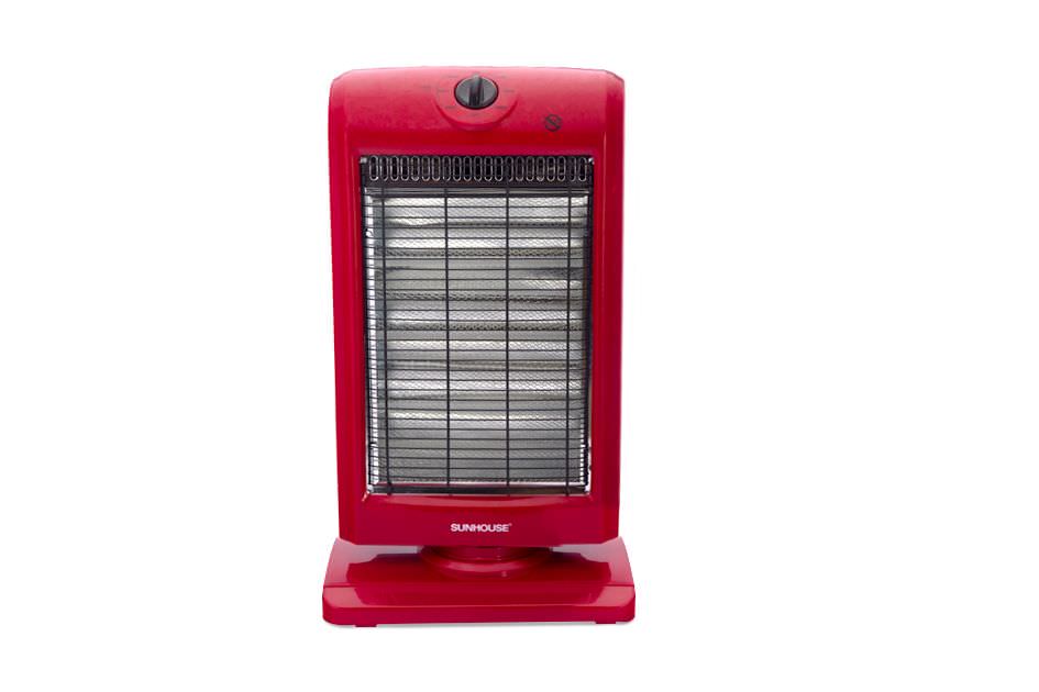 Sưởi điện 3 bóng Halogen Sunhouse SHD7016 đỏ đen - Hàng chính hãng