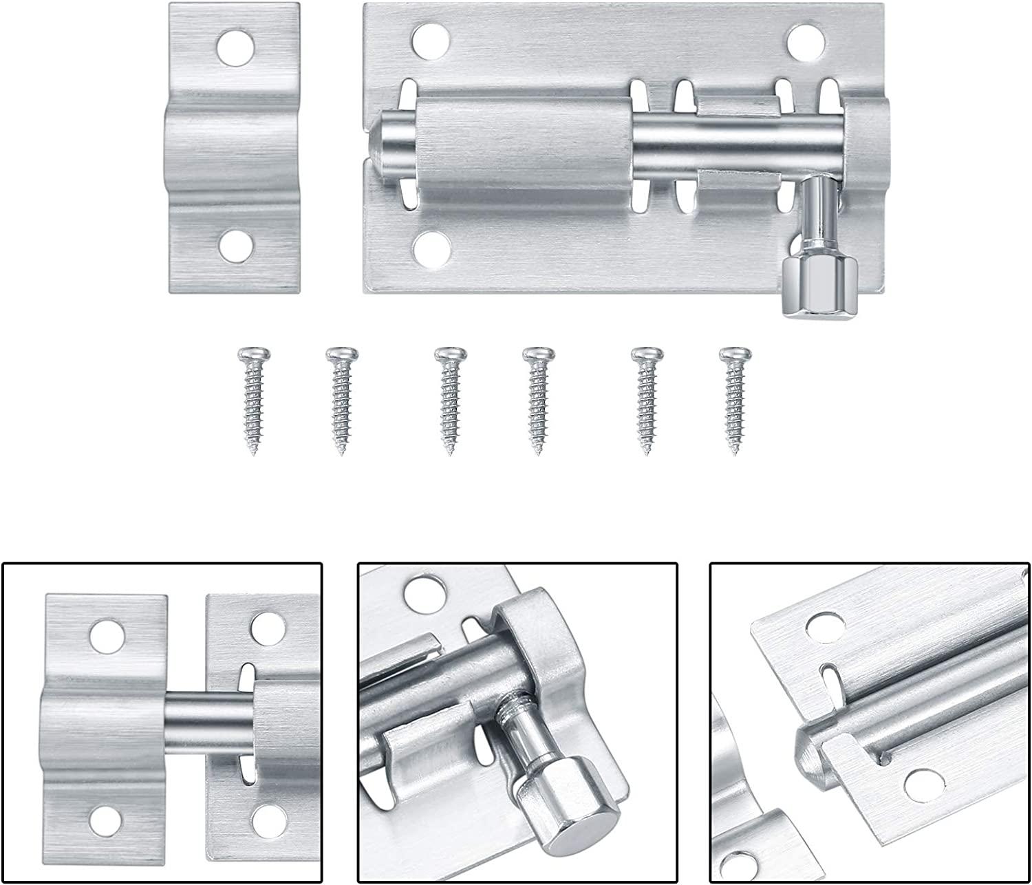 Cửa bốn mảnh, khóa kéo, khóa kéo, khóa cửa kéo, khóa cửa, khóa cửa, khóa cửa, mục tiêu thép không rỉ cho toilet