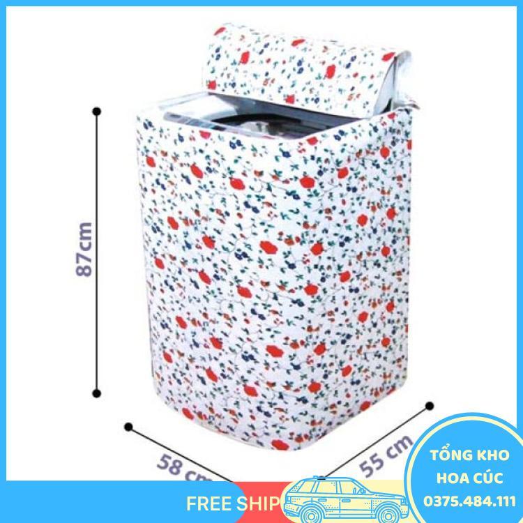 Vỏ Bọc Máy Giặt Cửa Trên Tặng Kèm 3 Túi Lưới Đựng Quần Áo Máy Giặt - Vận Chuyển Miễn Phí Toàn Quốc
