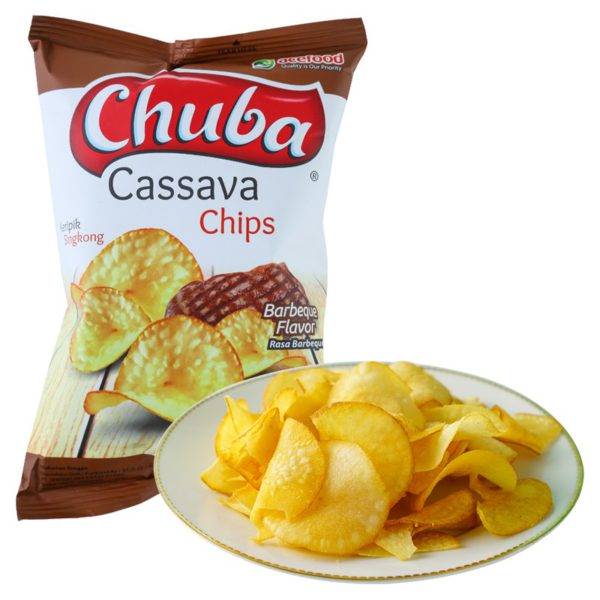 Snack Khoai Mì Chubba Vị BBQ 60G