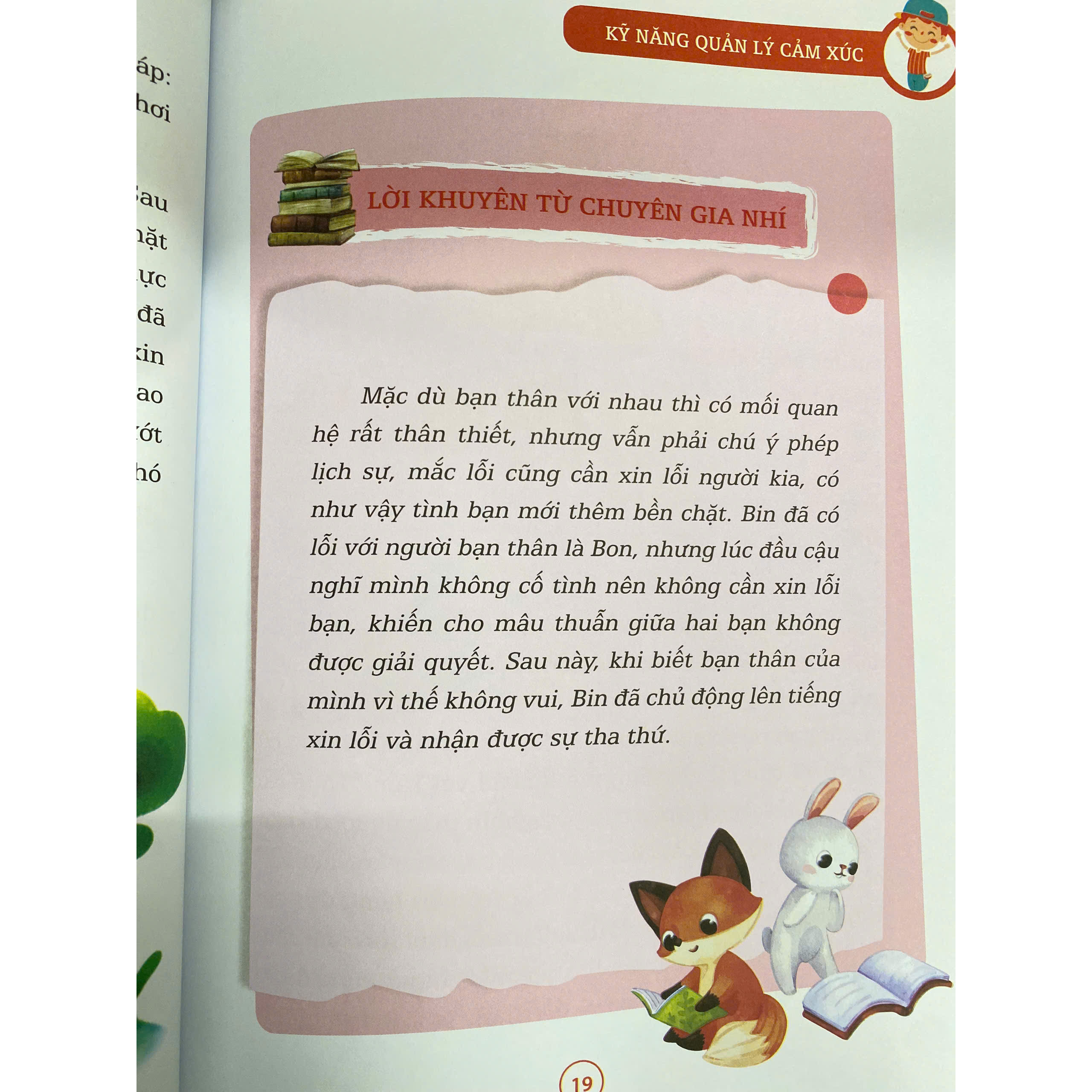 Nhật ký trưởng thành - Kỹ năng quản lý cảm xúc
