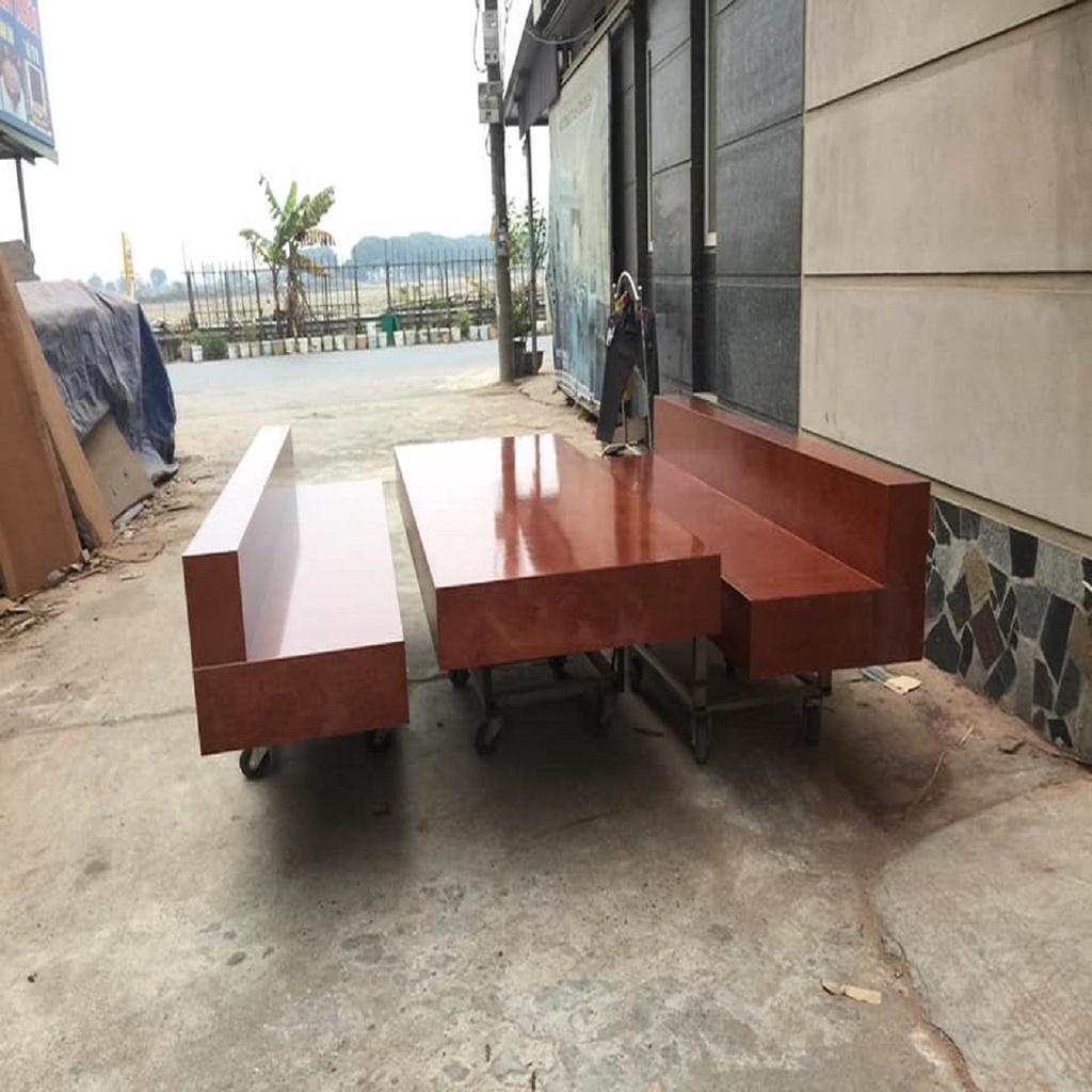 Bộ Bàn Ghế Có Tựa K3 Gỗ Xoan Đào