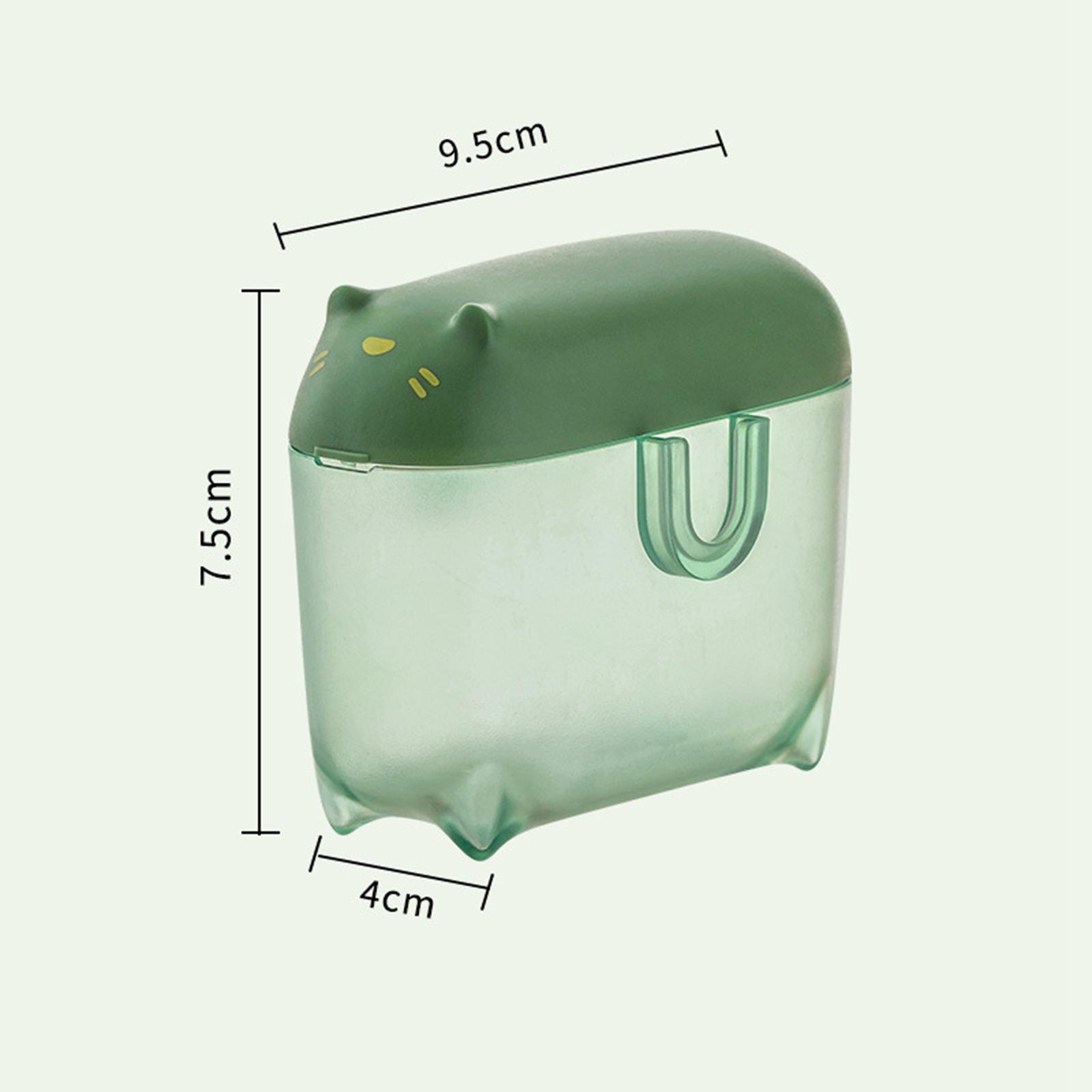 Mini USB Cable Storage Case Box with Lid Multi Function Dustproof Protective for Office, Home Use, Desk Accessories