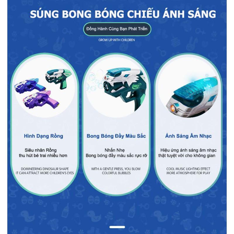 Súng Bắn Bong Bóng 32 Nòng - Đồ Chơi Trẻ Em Phun Bong Bóng 2023