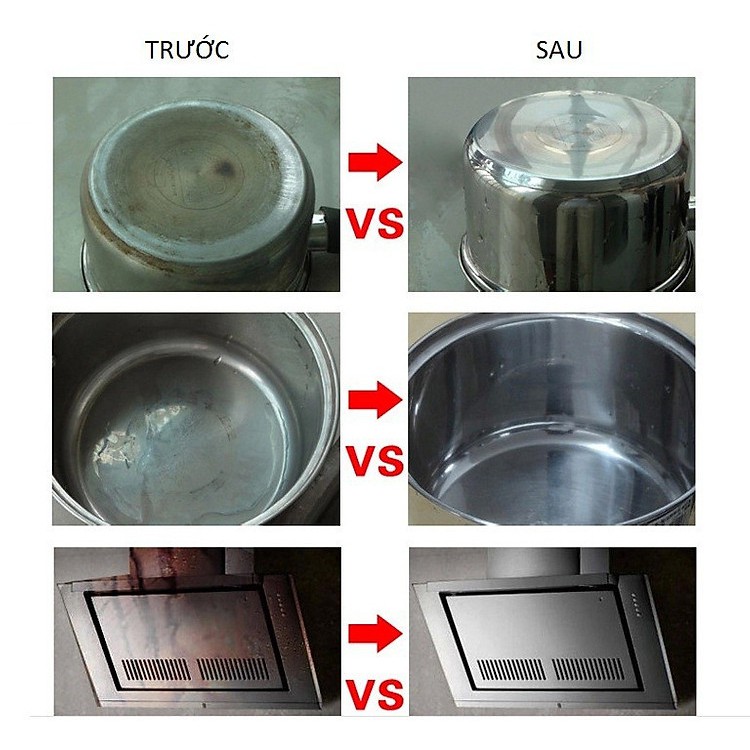 Kem Tẩy Rửa Đa Năng Nhà Bếp Vệ Sinh Nhà Cửa Oven Cookware Cleaner 500g