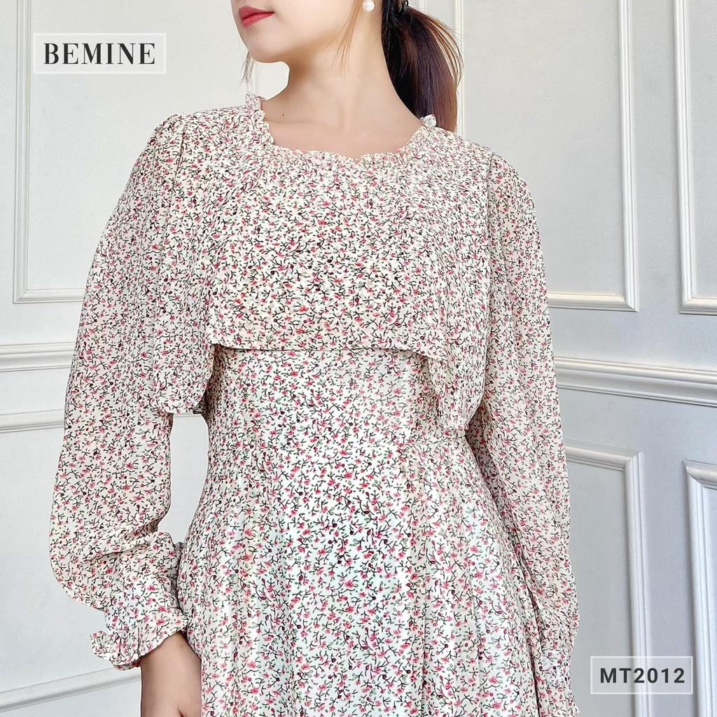 Đầm vạt ngực tay dài BEMINE MT2012TRANG