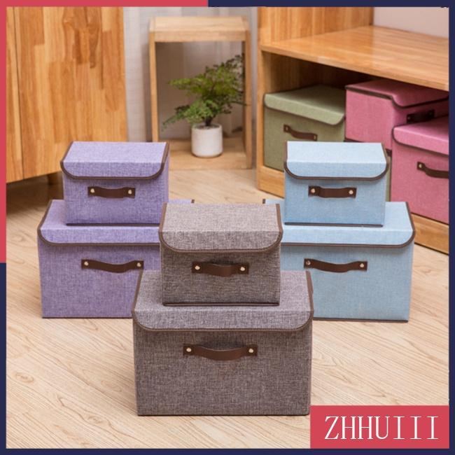 JT Oxford Cloth Storage Box Household Foldable Dustproof Locker Organizer