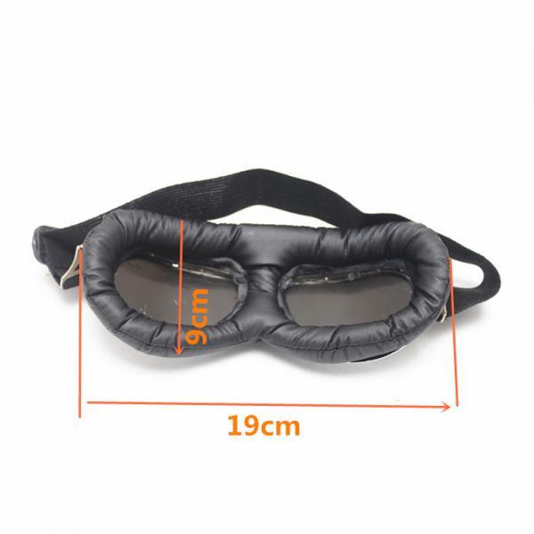 2x ATV Dirt Bike Motorcycle Goggles Glasses Anti-UV Dust Dark Brown