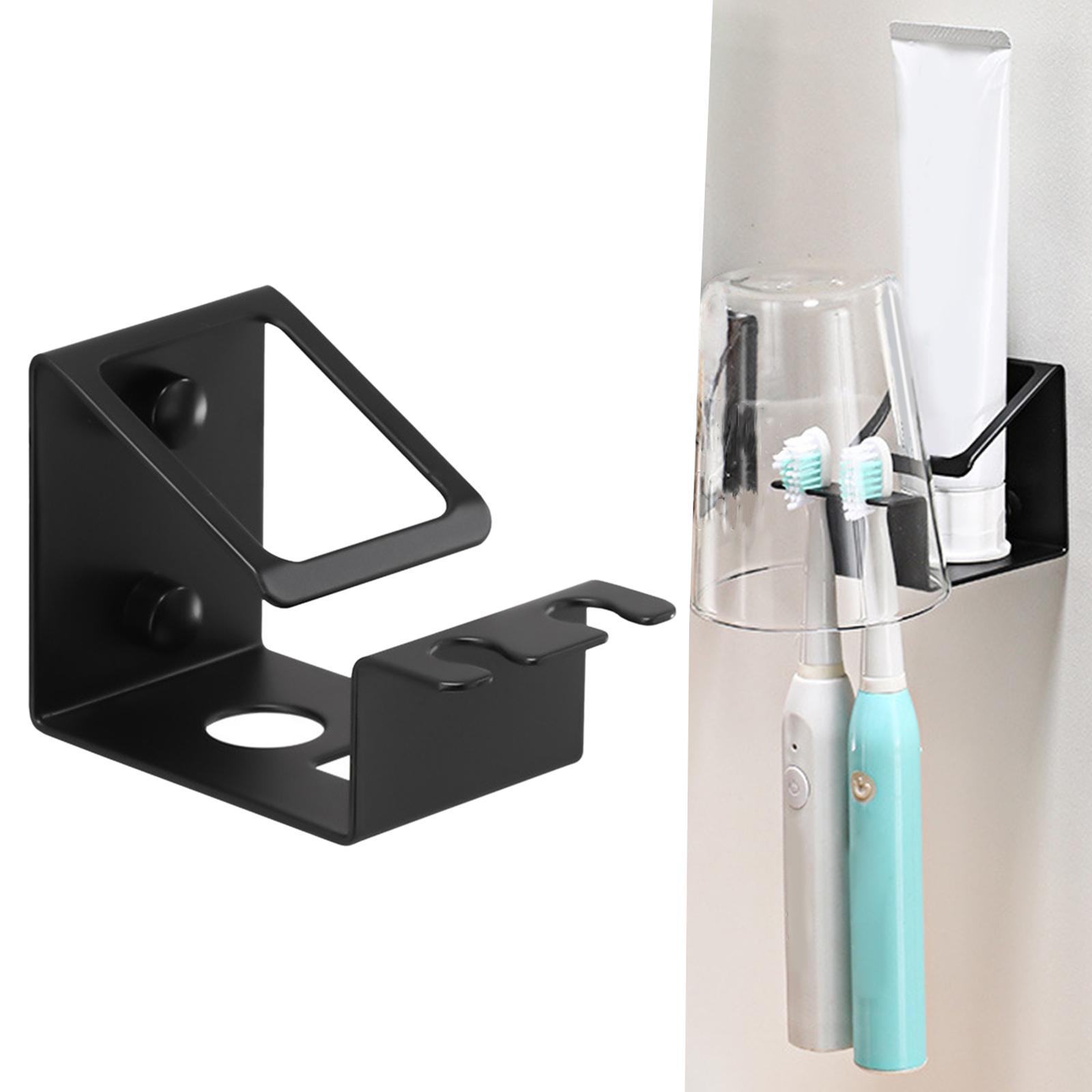 Self Adhesive Toothbrush holder Mounted Toothpaste Storage Rack Shower