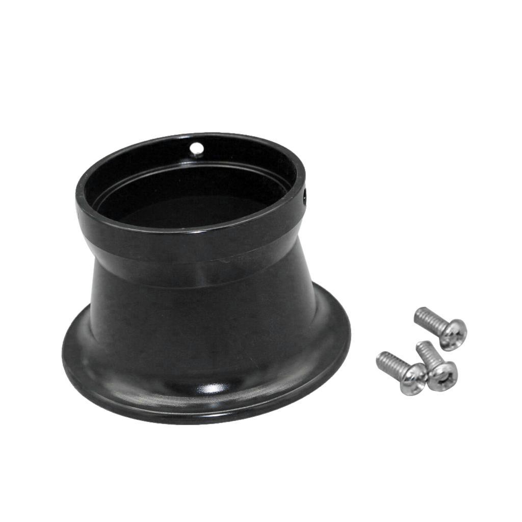 50mm air filter interface cup for 24/26/28 / 30mm motorcycle carburetors black