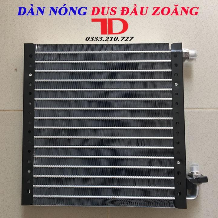 Dàn Nóng DUS 14x14 inch 36x36 cm dày 44 mm Đầu Zoăng, Dàn Nóng Điều Hòa Ô Tô