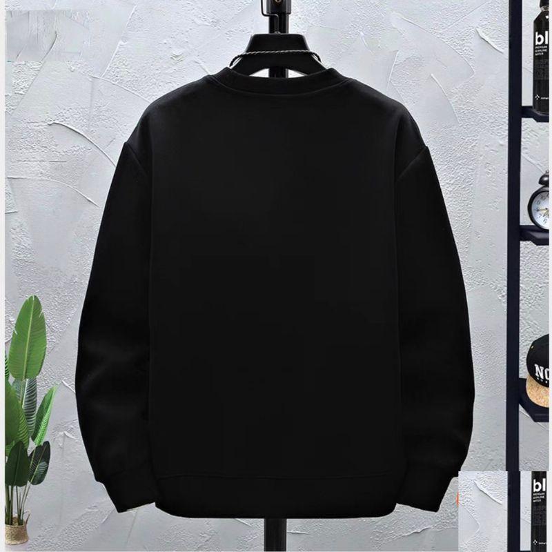 Áo Sweater Nỉ Nam From Rộng Cổ Tròn Bo Gấu Phối Họa Tiết Túi Ngực Thời Trang Zenkonu TOP NAM 240V4