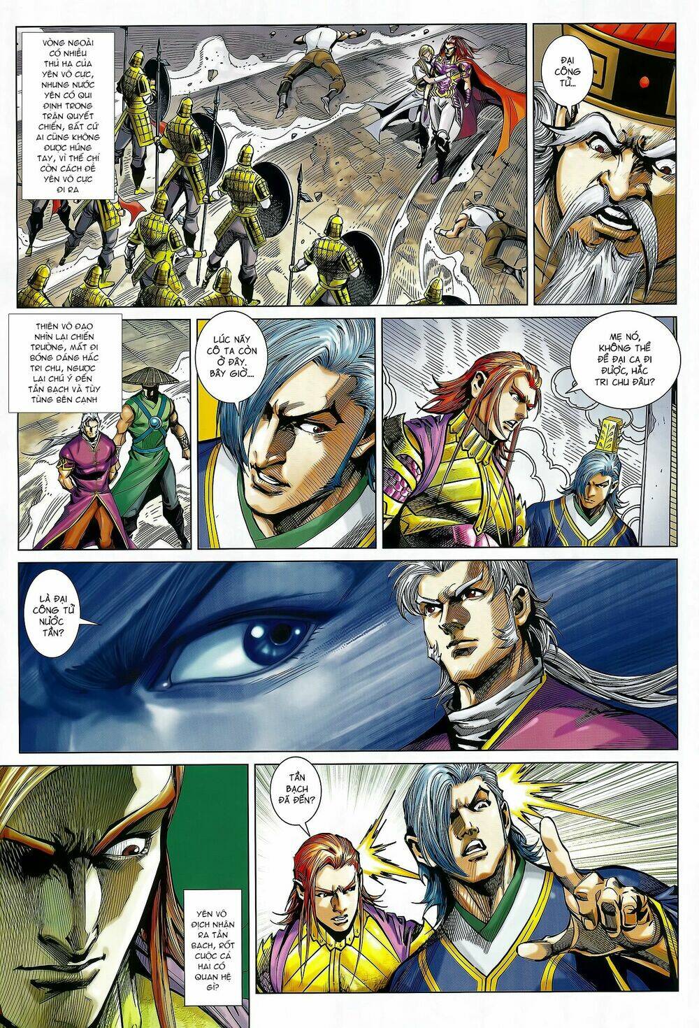 xuân thu mãnh sĩ chapter 16.1 13