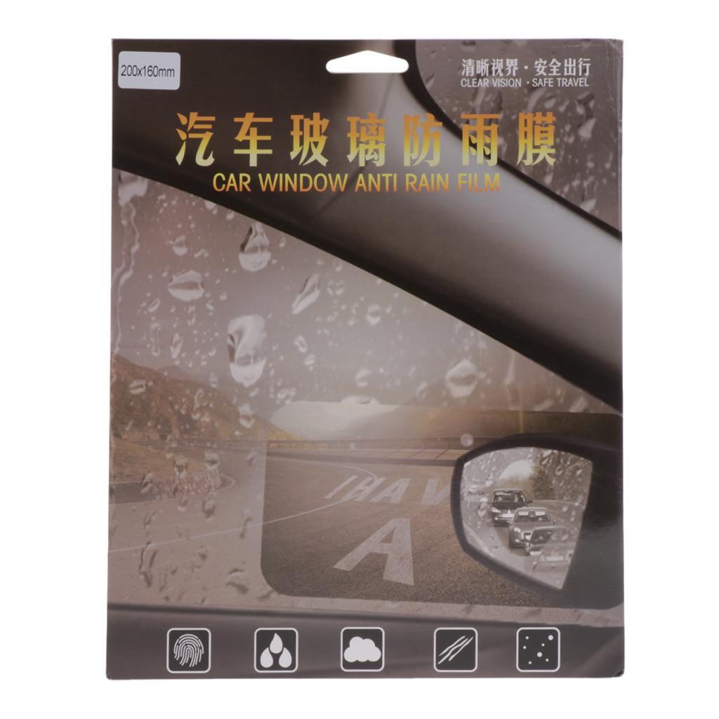 Car Fog Mist Coating Rainproof Waterproof Rearview Mirror Film #2