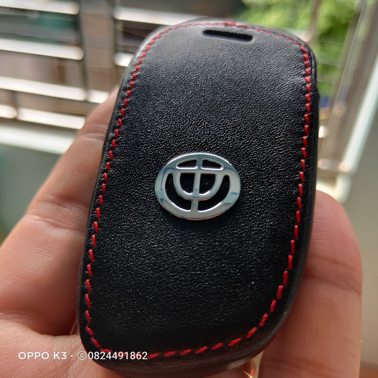 Bao da Chìa Khóa ô tô kèm móc khóa Xe Lux A 2.0, Lux SA 2.0 - mẫu chìa thông minh