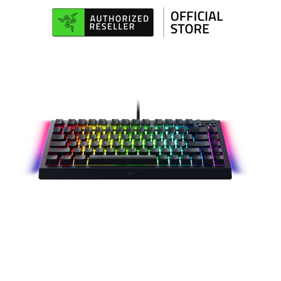 Bàn phím Razer BlackWidow V4 75% - Hot-swappable Mechanical Gaming Keyboard (Hàng chính hãng)