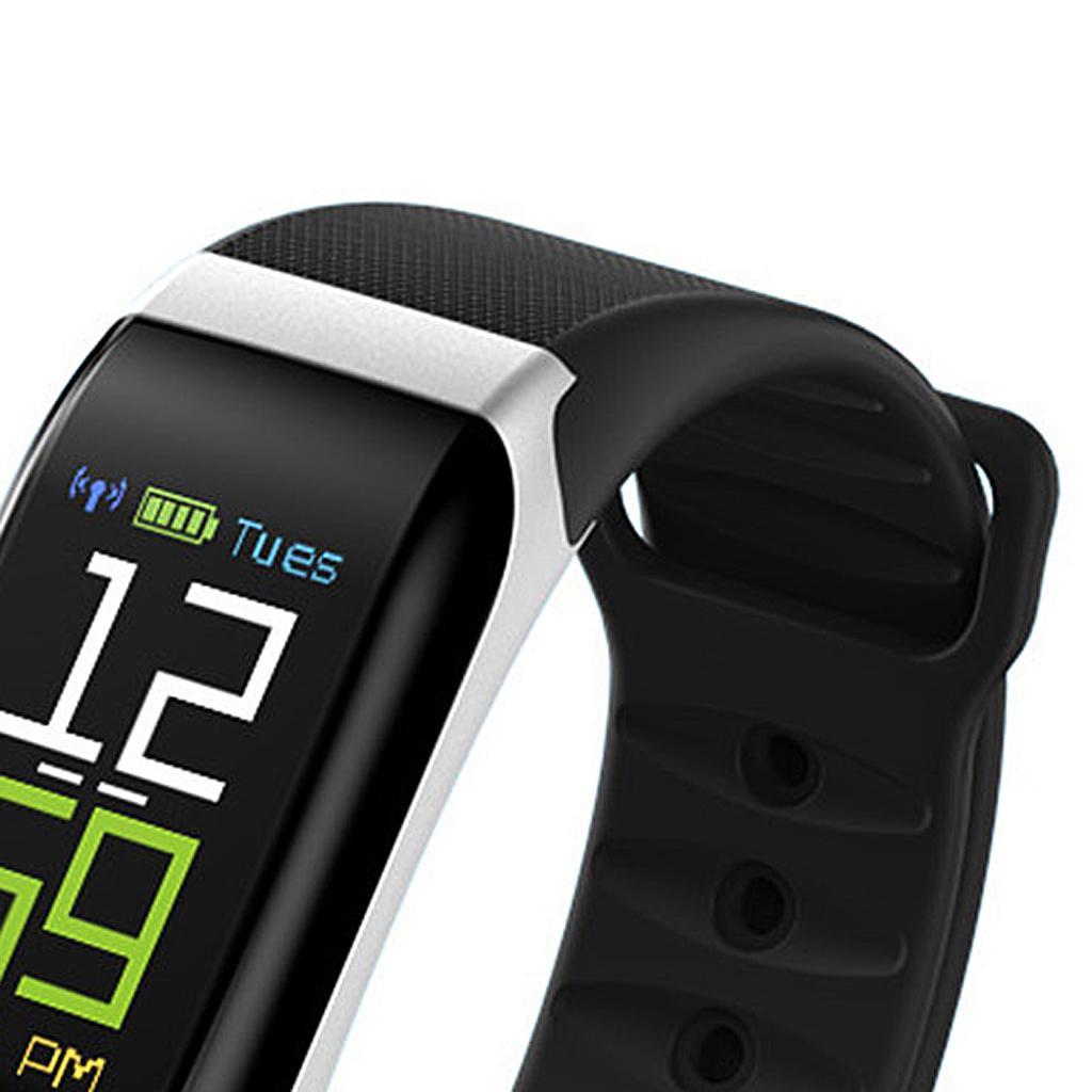 Waterproof Digital  Smart Wristband Bracelet for Phone black