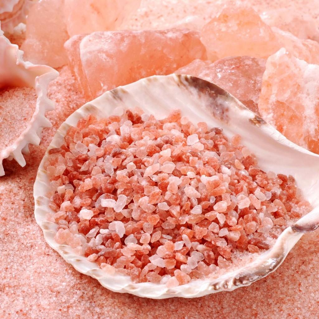 Hũ Muối Hồng Himalaya Ông Chà Và 600g (Size 2mm - 5mm) - Himalayan Pink Salt 600g