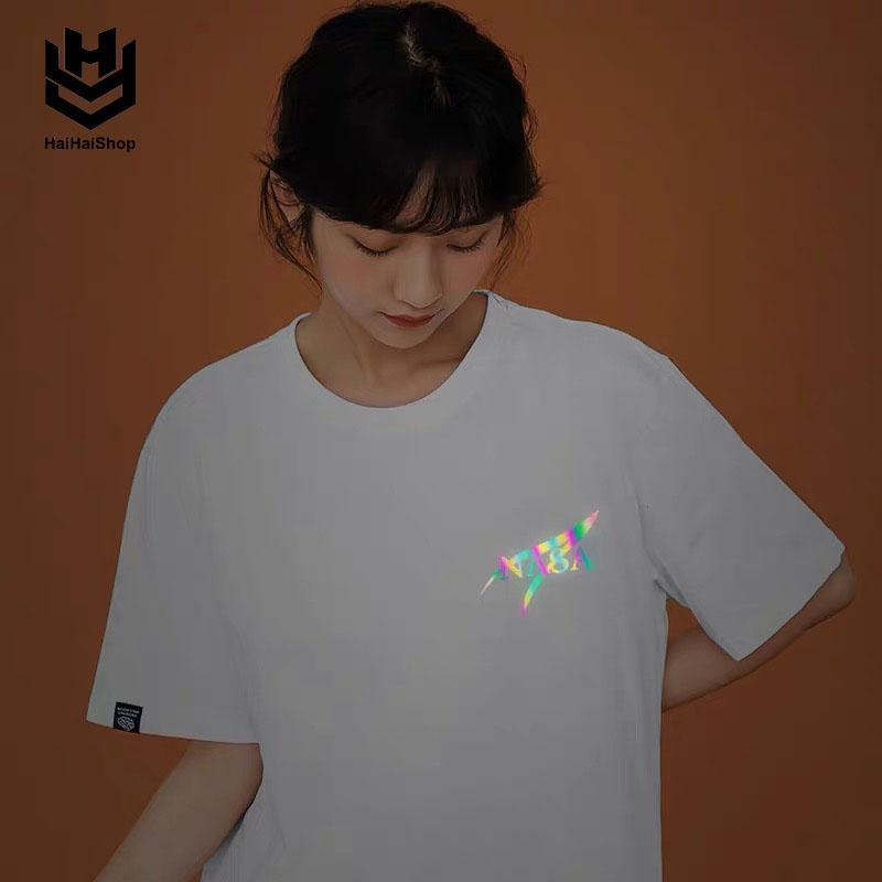 Áo Thun Phản Quang NASA Cotton 75% Form Rộng Unisex Nam Nữ Rẻ Đẹp KIS OFFICIAL